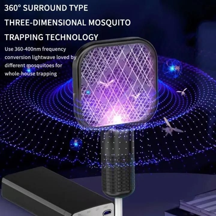 Electric Mosquito Killer Racket – USB Rechargeable