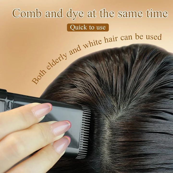 Instant Hair Dye Comb-Waterproof and Sweat-Proof